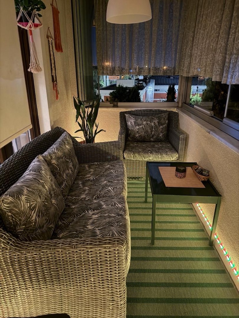 Rattan bahçe balkon takımı - 2