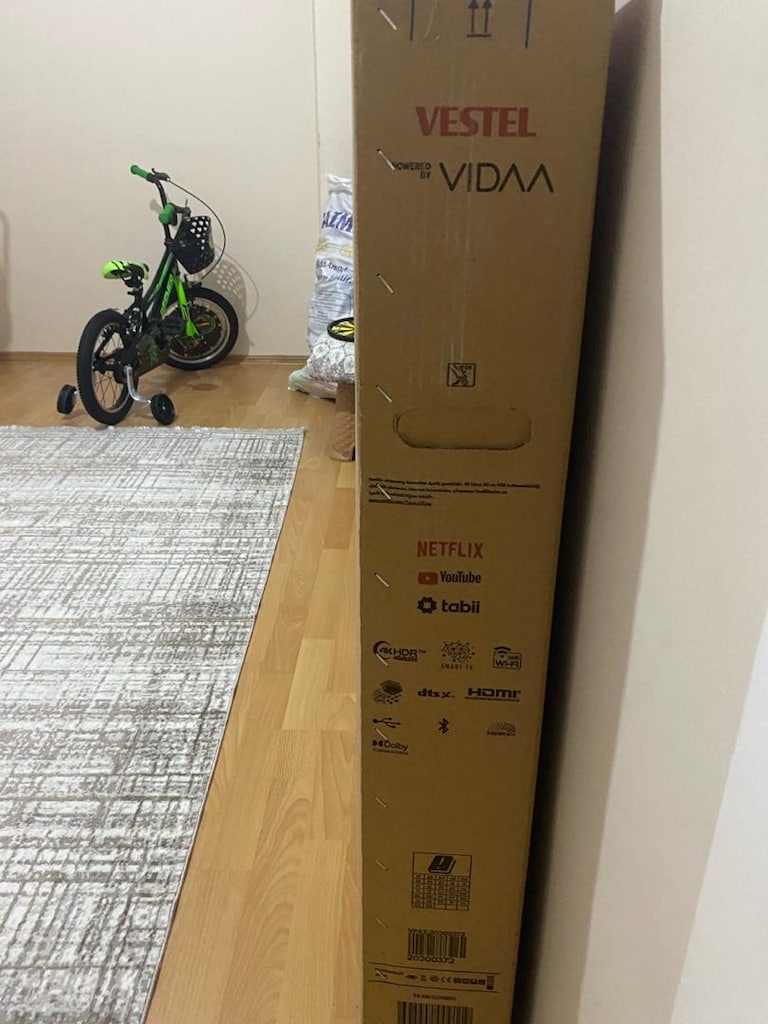 sıfır satılık 165 ekran Vestel televizyon
