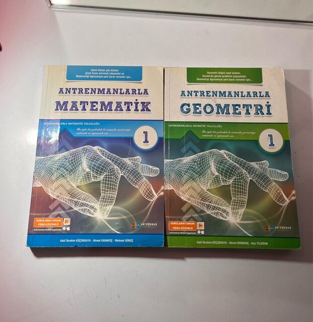 Antrenmanlarla matematik ve geometri seti