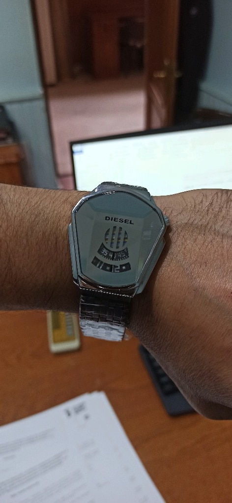 Diesel erkek pilli çelik kol saati - 11