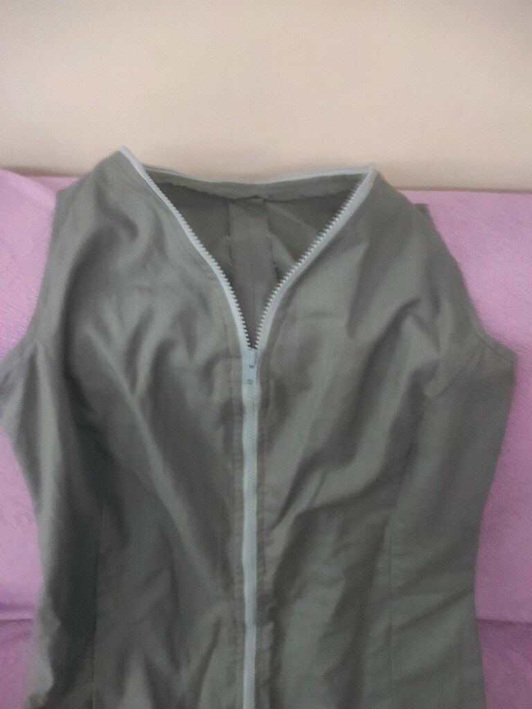kumaş elbise - 2