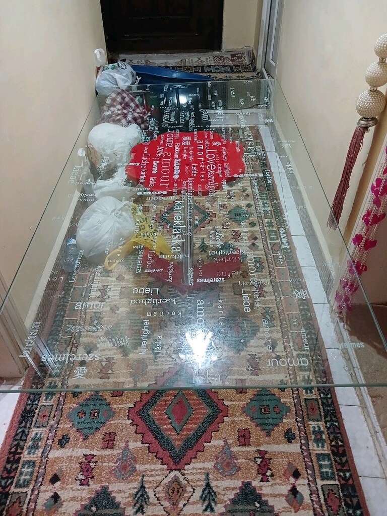 mutfak msası camı yeni 150x80 1cm - 2