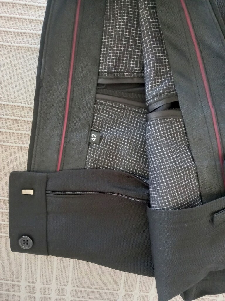 42 beden siyah sıfır siyah pantolon - 2