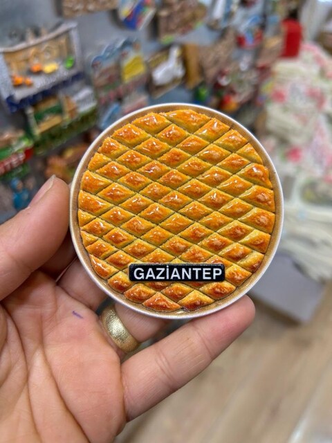baklava buzdolabı süsü