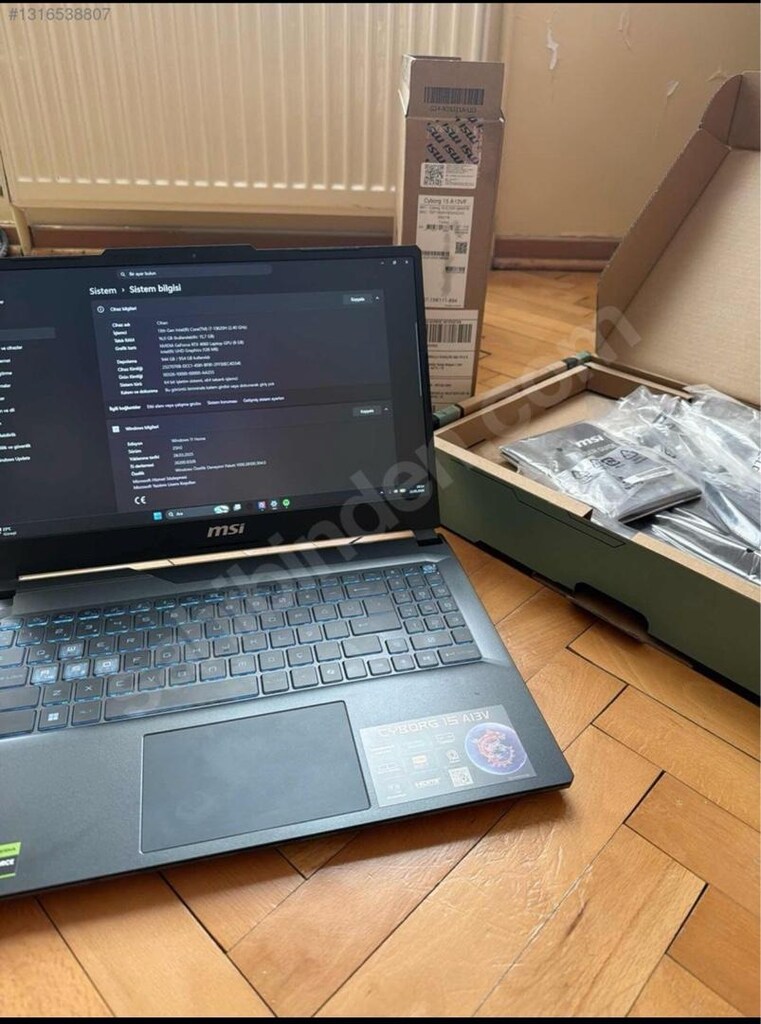 GARANTİLİ TEMİZ MSI CYBORG - 4