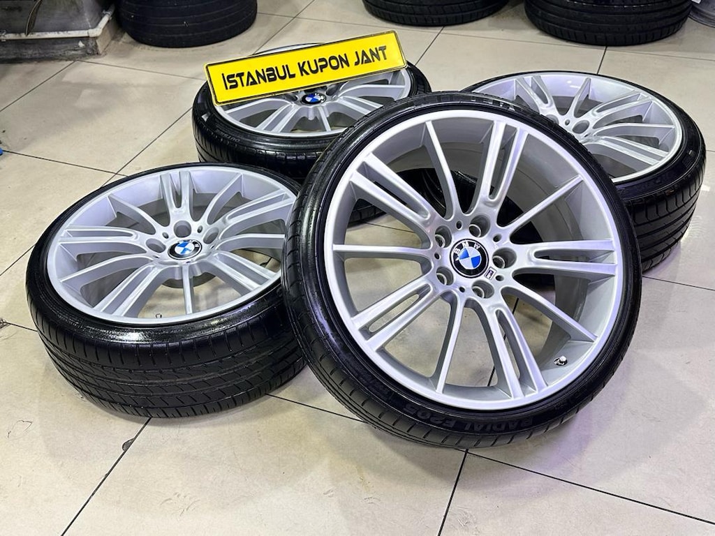 19 inç BMW Style193 JANT LASTİK E90 E92 E93 Set 215/35/19 235/35/19 - 5