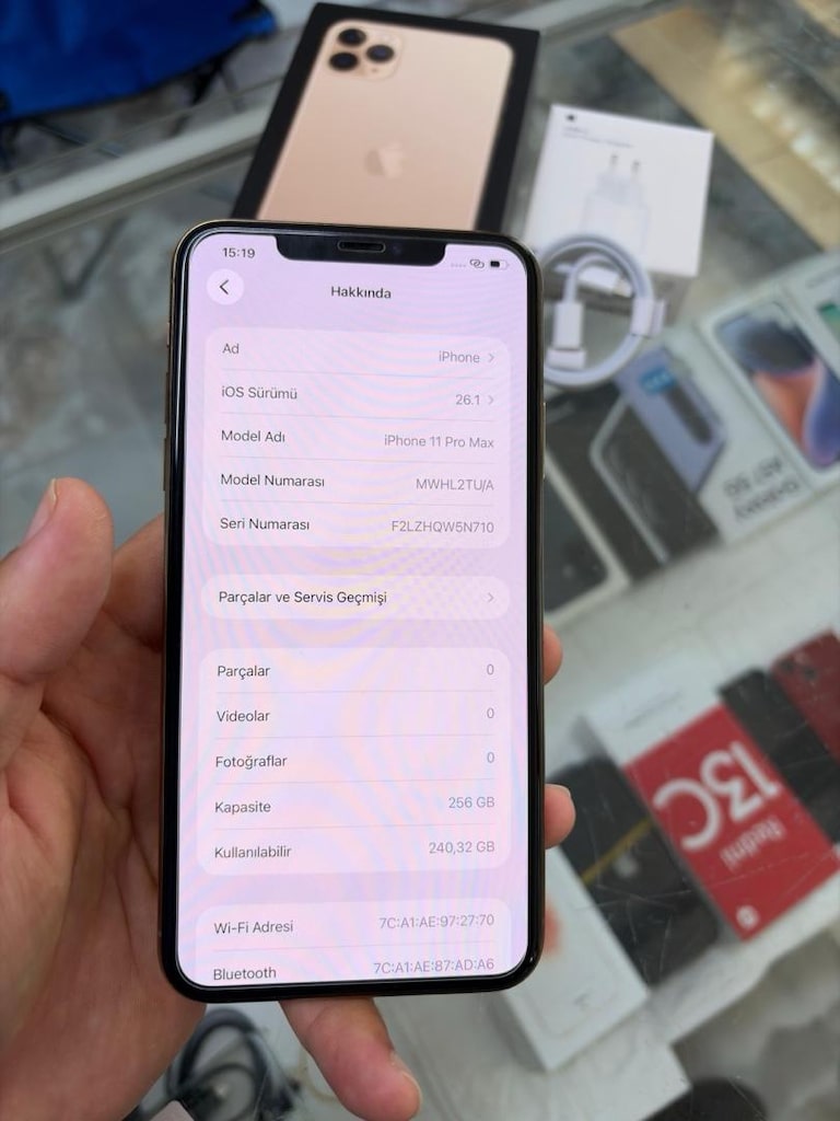 MÜHENDİSCELL’DEN YURTİÇİ İPHONE 11 PRO MAX 256 GB FUL ORJİNAL - 10