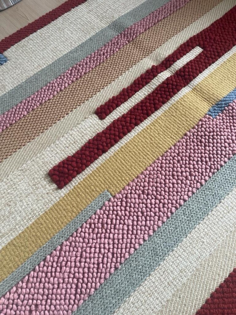 IKEA BRÖNDEN Çok Renkli El Dokuması Halı - 6 m² - 3