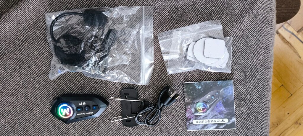 Abbruch Y12 Motosiklet Kask İnterkomu (Bluetooth Kulaklık Sistemi) - 6