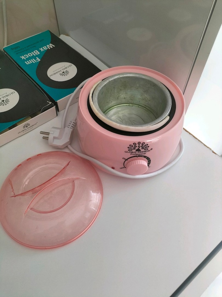 ağda makinası ve 4 paket açılmamış ağda - 3