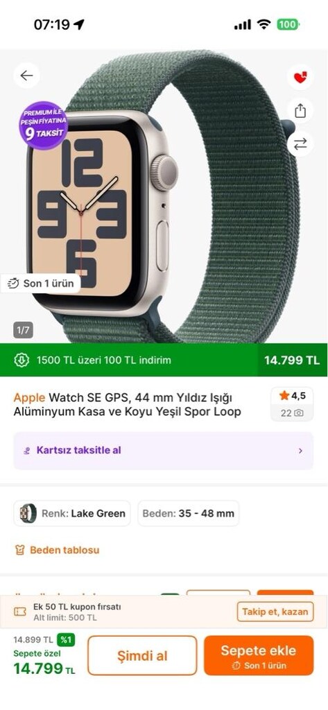 apple watch se 2. nesil - 2