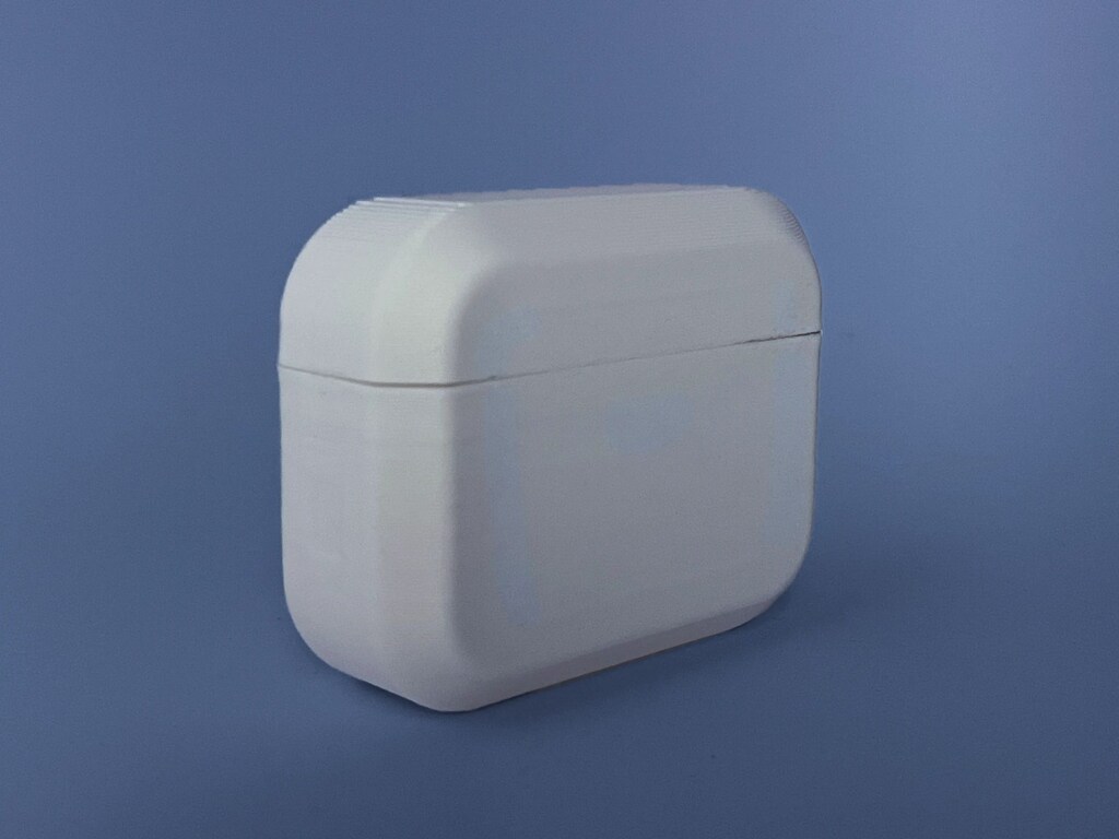 AirPods Pro 3 Kılıfı | Düz Kenarlı Tasarım | 3D Baskı | Sert PLA - 3