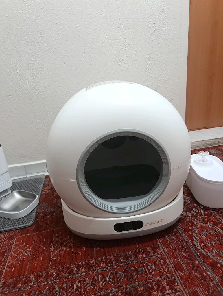 Exon smart Otomatik Kedi tuvaleti yem ve Su kabı - 2