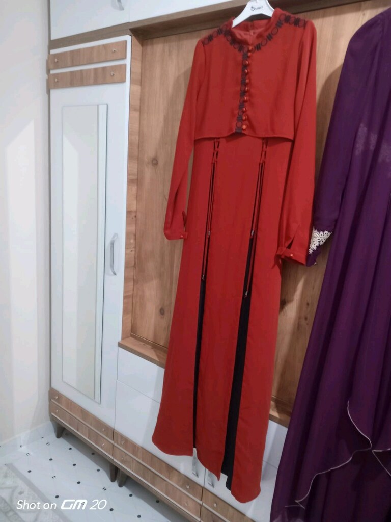 az ve temiz kullanılmış nişan elbisesi