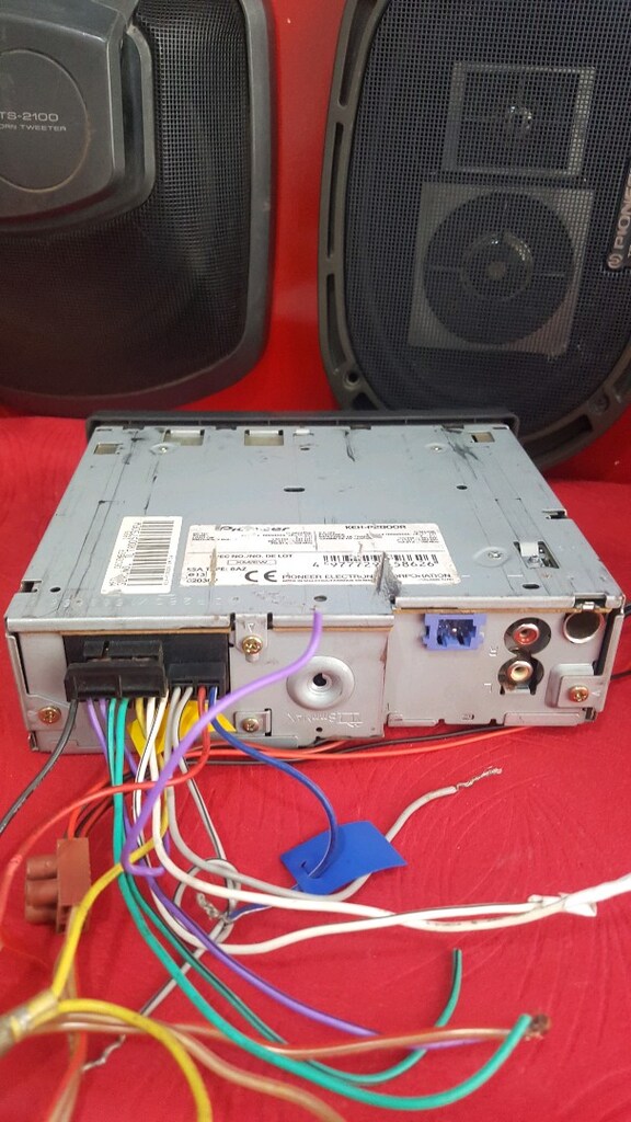PİONEER KEH 2800 R KASETÇALAR AUX MEVCUTTUR AUX - 6
