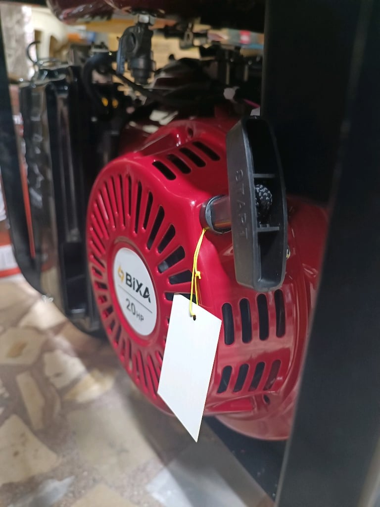Bixa BX 10500 EP monofeze Trifaze Benzinli marşlı tekerlekli jeneratör - 4