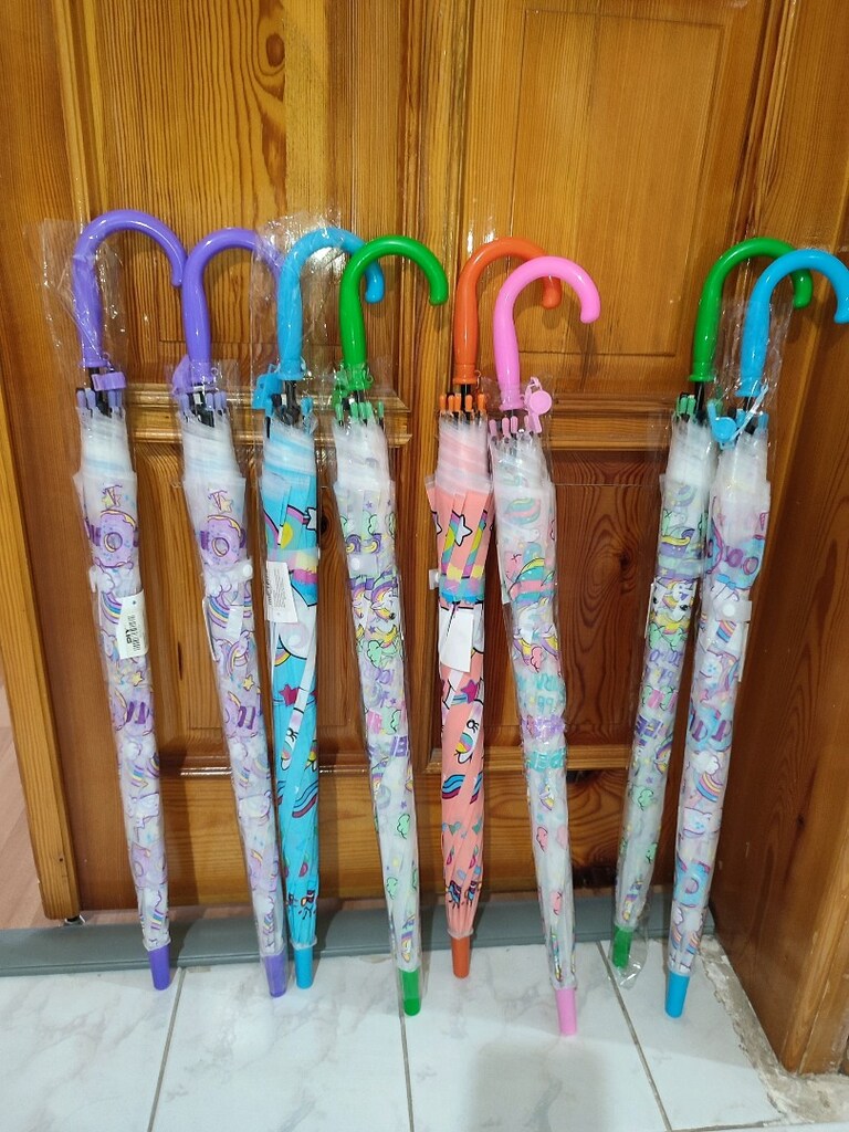 unicorn lu şemsiye mavi - 2