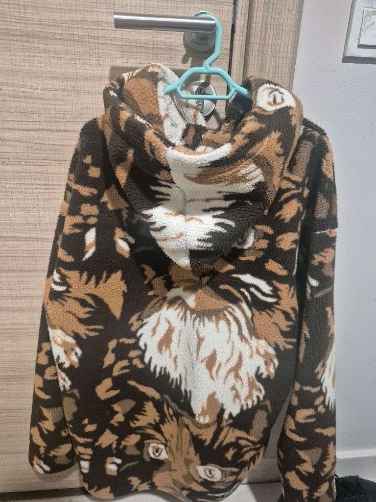 JW Anderson Grafik Baskılı Polar Ceket | Orijinal / Lüks Sokak Modası - 3