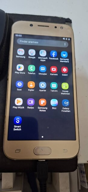 cep telefonu j5 pro nfc li notu oku