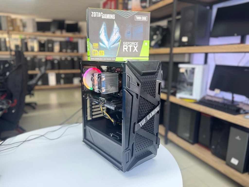 RYZEN 7 5700X3D İŞLEMCİ | RTX3060Tİ 8GB E.K.| 200HZ MONİTÖR - 5