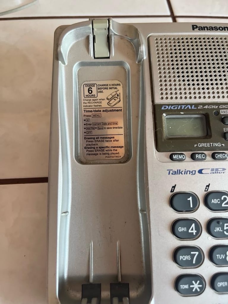 Panasonic KX-TG2357S Ev Telefonu Kablosuz - 3