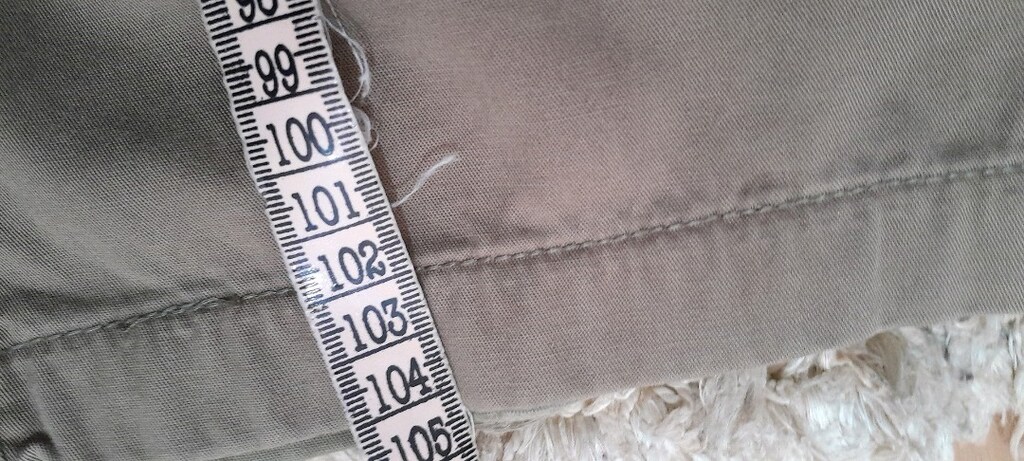 keten yazlık erkek pantolon 36 beden bel ölçüsü 50 cm sıfır gibi - 5