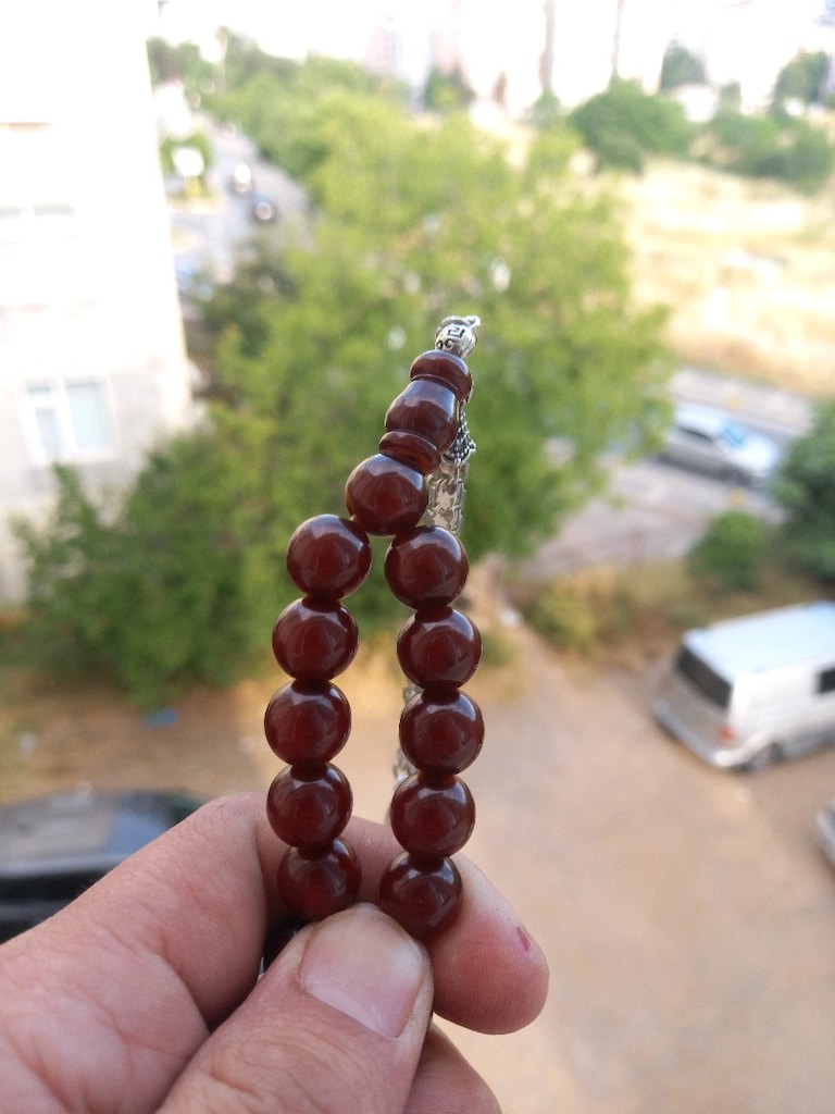 Osmanlı sıkma kehribar - 9