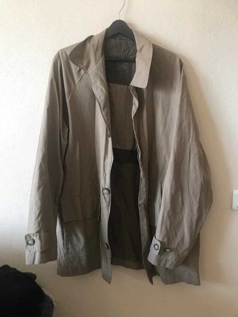 erkek trenchoat XL BEJ — görsel 3/4