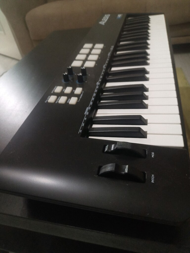alesis v49 midi klavye piano roll - 4