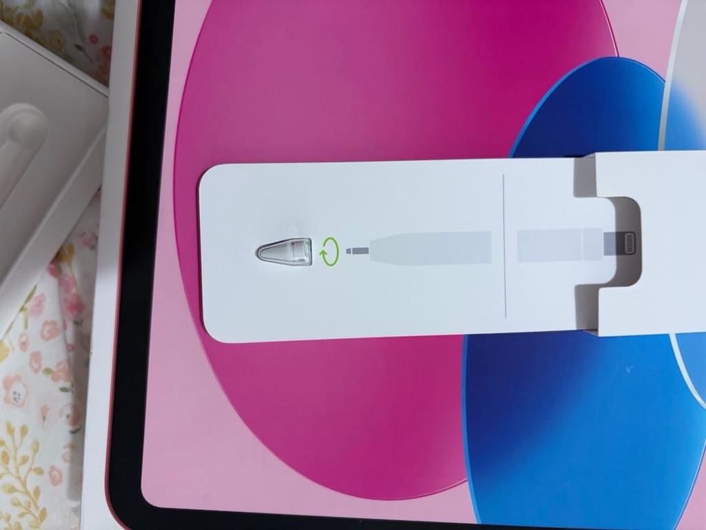 Apple 2022 iPad (256 GB) - Pembe (10. nesil) ve Apple Pencil 1. Nesil - 6