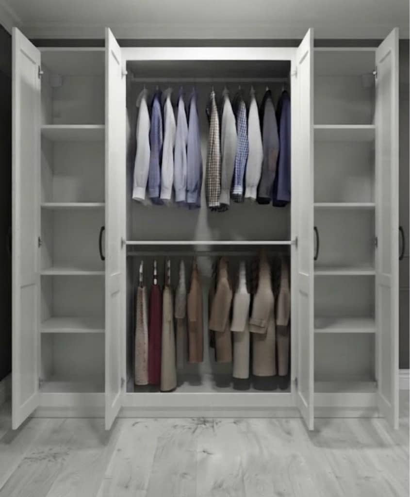 ikea Pax Gresbo 4 kapılı dolap - 2