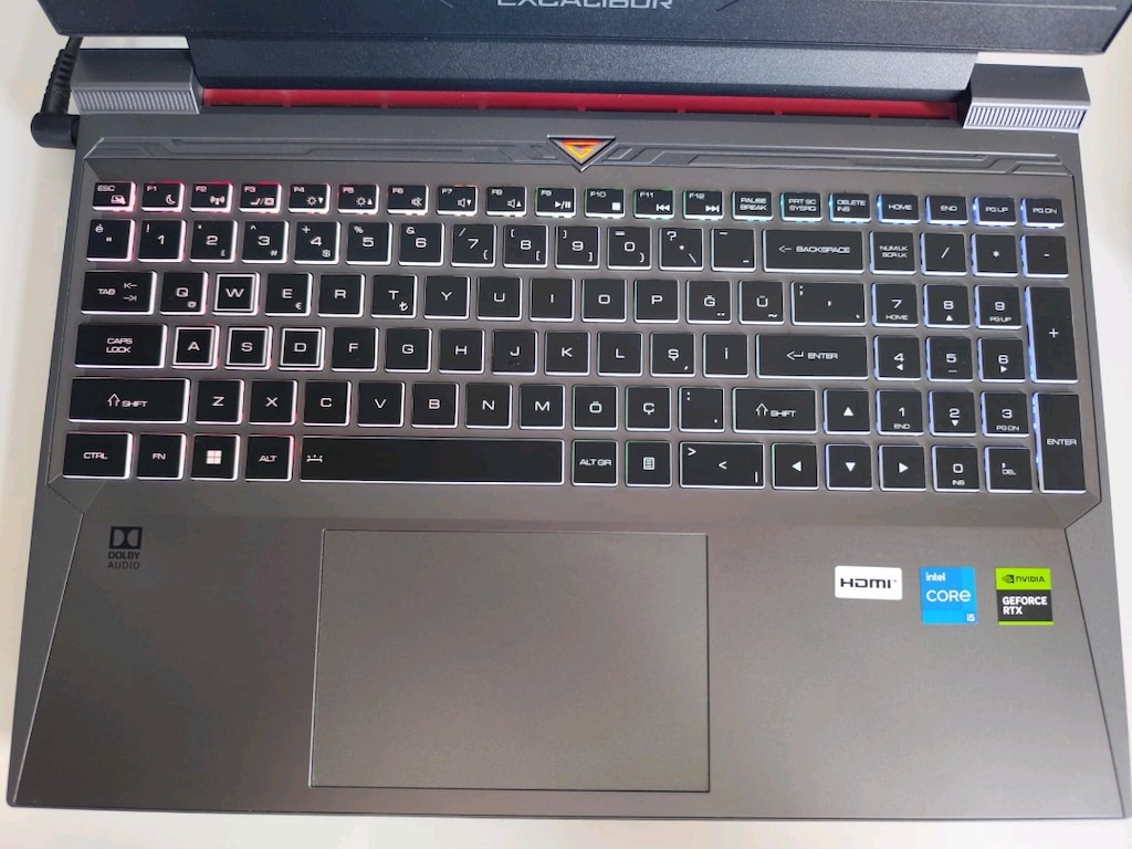 Casper Excalibur G870 - RTX 4050 / i5 12. Nesil / 1TB SSD - 3