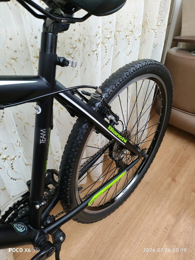 Tertemiz, komple bakımlı 26 jant Bianchi Adrenalin dağ bisikleti - 16