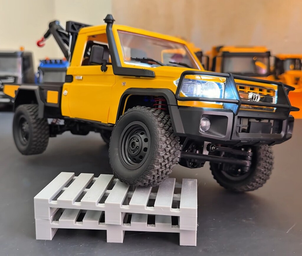 Çekici Toyota land cruiser Uzaktan kumandalı 1.12 - 4