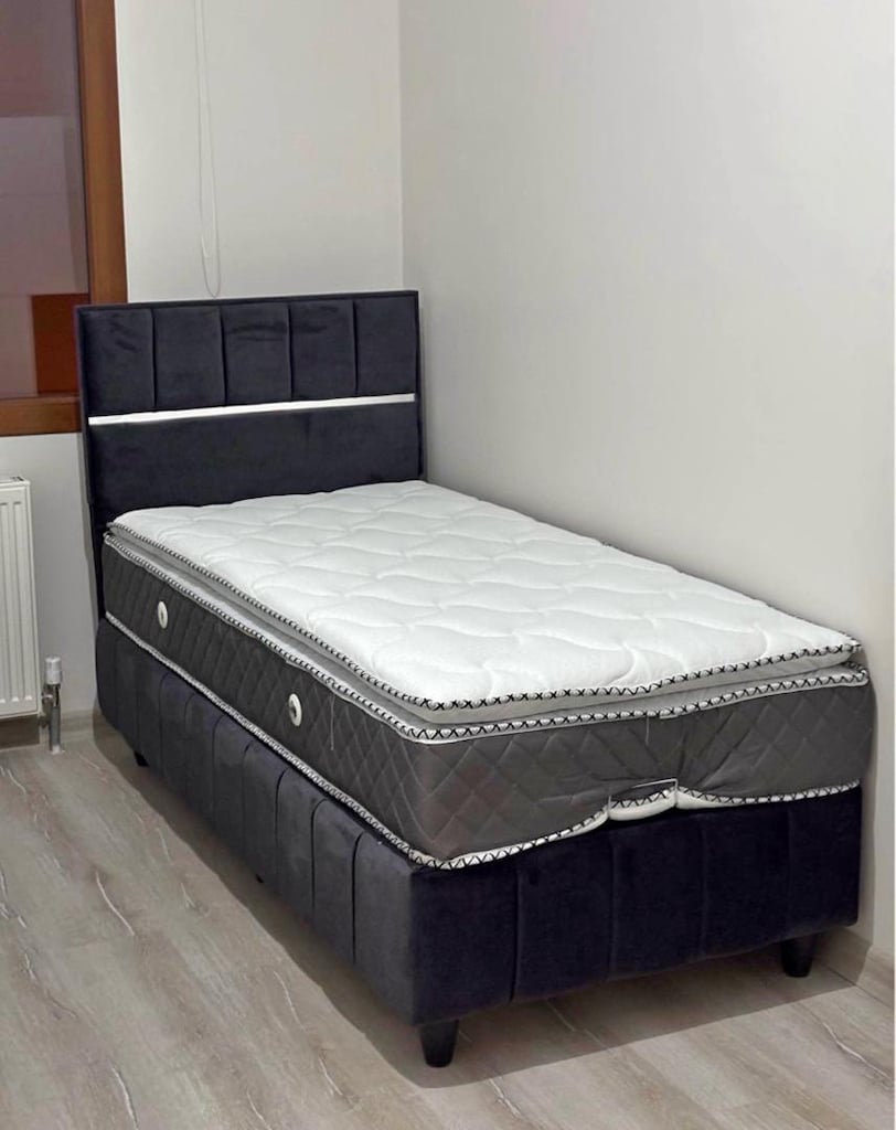 KAMPANYA tek kişilik baza başlık yatak nakliye montaj dahil fiyat - 8