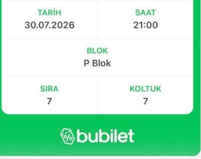 Gülşen konser bileti