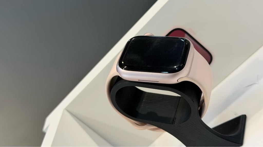 Apple Wacth 9 41 MM Pembe pil 91 Tertemiz - 3