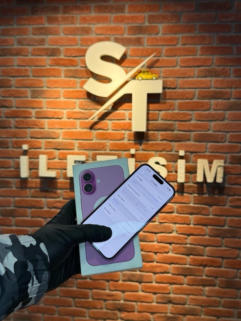 PİL 90 KUTULU PEMPE HATASIZ İPHONE 16 ST İLETİŞİM’DE - 2