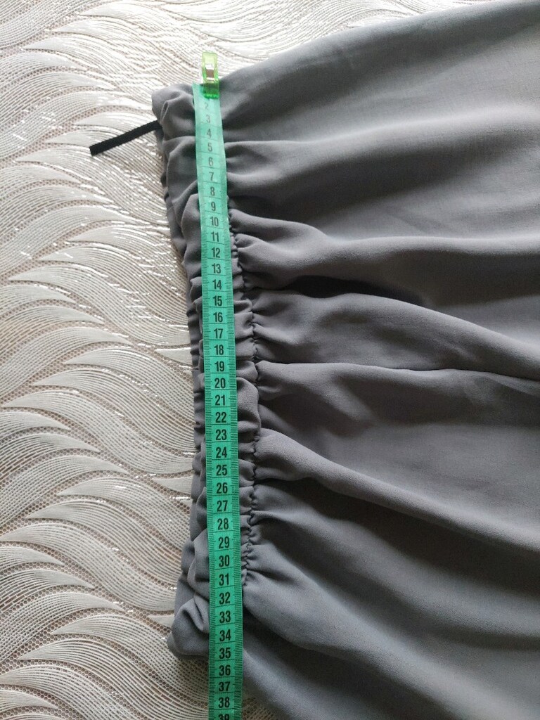 ecem beli lastikli ince yazlık pantolon - 7