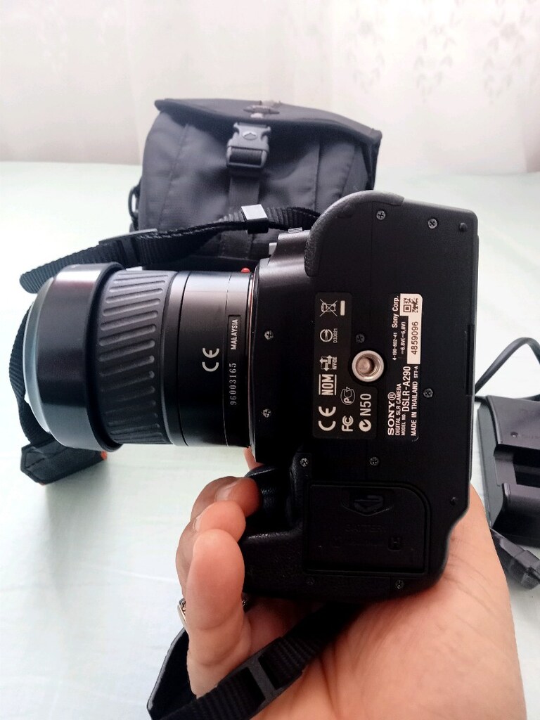 Sony A290 Fotoğraf Makinesi + Minolta Lens - 6