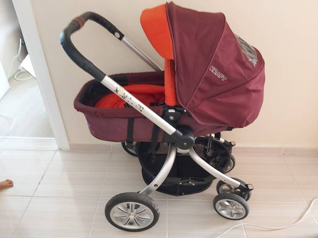 Kraft Twist Travel Sistem Bebek Arabası – Kırmızı