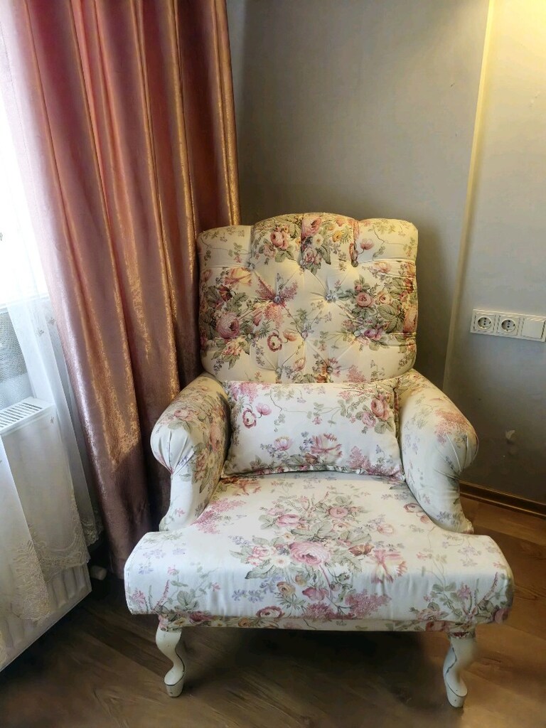 2 adet desenli berjer - 2