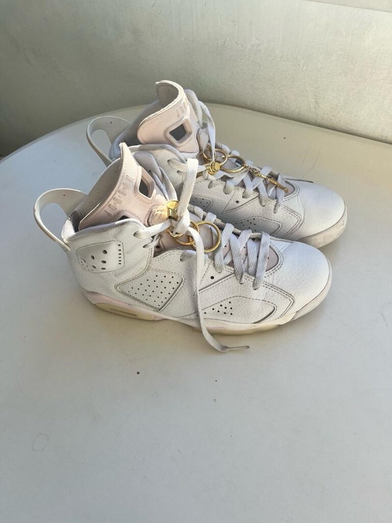 Nike Air Jordan 6 Retro Gold Hoops 39 numara - 3