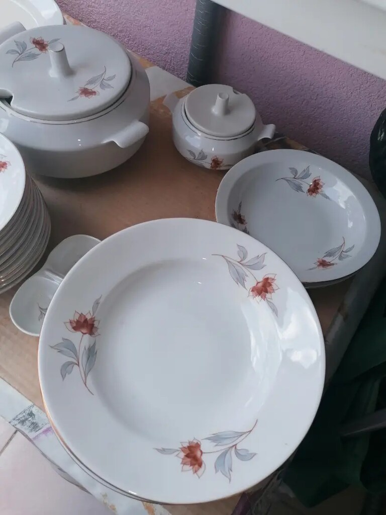 45 parça 12 kişilik tam yemek takımı - 3