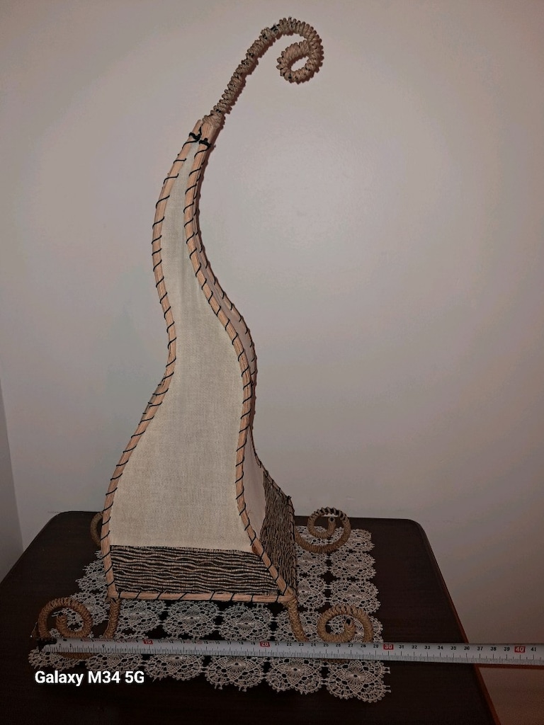 El yapımı otantik lamba - 8