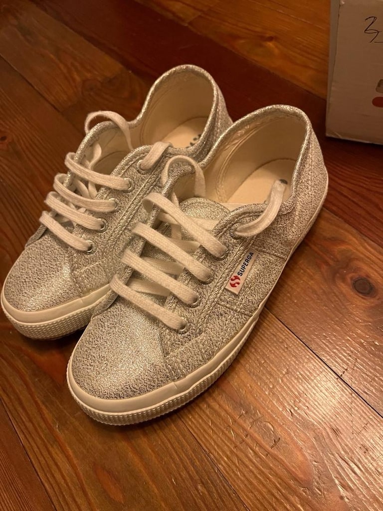 Superga 2750 Gümüş Simli Spor Ayakkabı – 32 Numara - 2