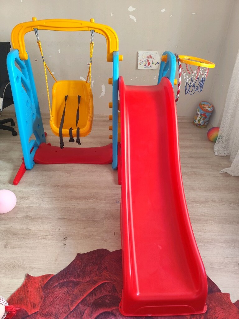 tertemiz kaydırak salıncak seti - 3