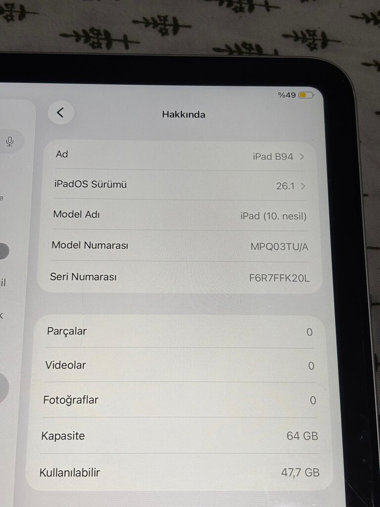 İPAD 10.NESİL 64 GB KUSURSUZ TAKASA AÇIKTIR - 4