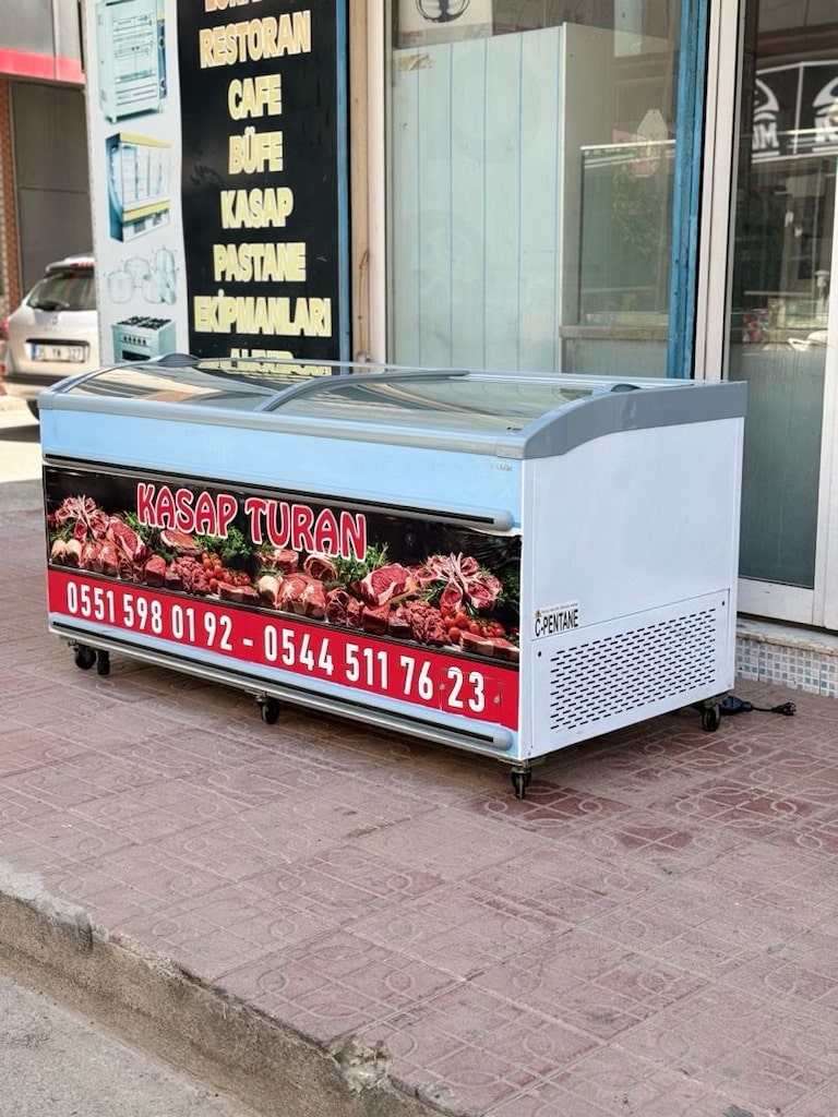 difriz derin dondurucu 800 litrelik difriz içi beyaz difriz et dolabı - 15