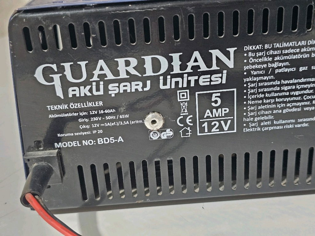 Guardian 12V Akü Şarj Cihazı - 6